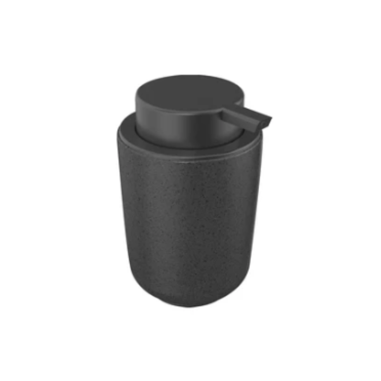 Porta Sabonete Liquido Em Ceramica Osaka Preto - Ou Porta Sabonete Liquido Em Ceramica Osaka Preto - Ou